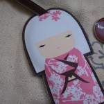 Ayame (Gratitude)  luggage tag - P295