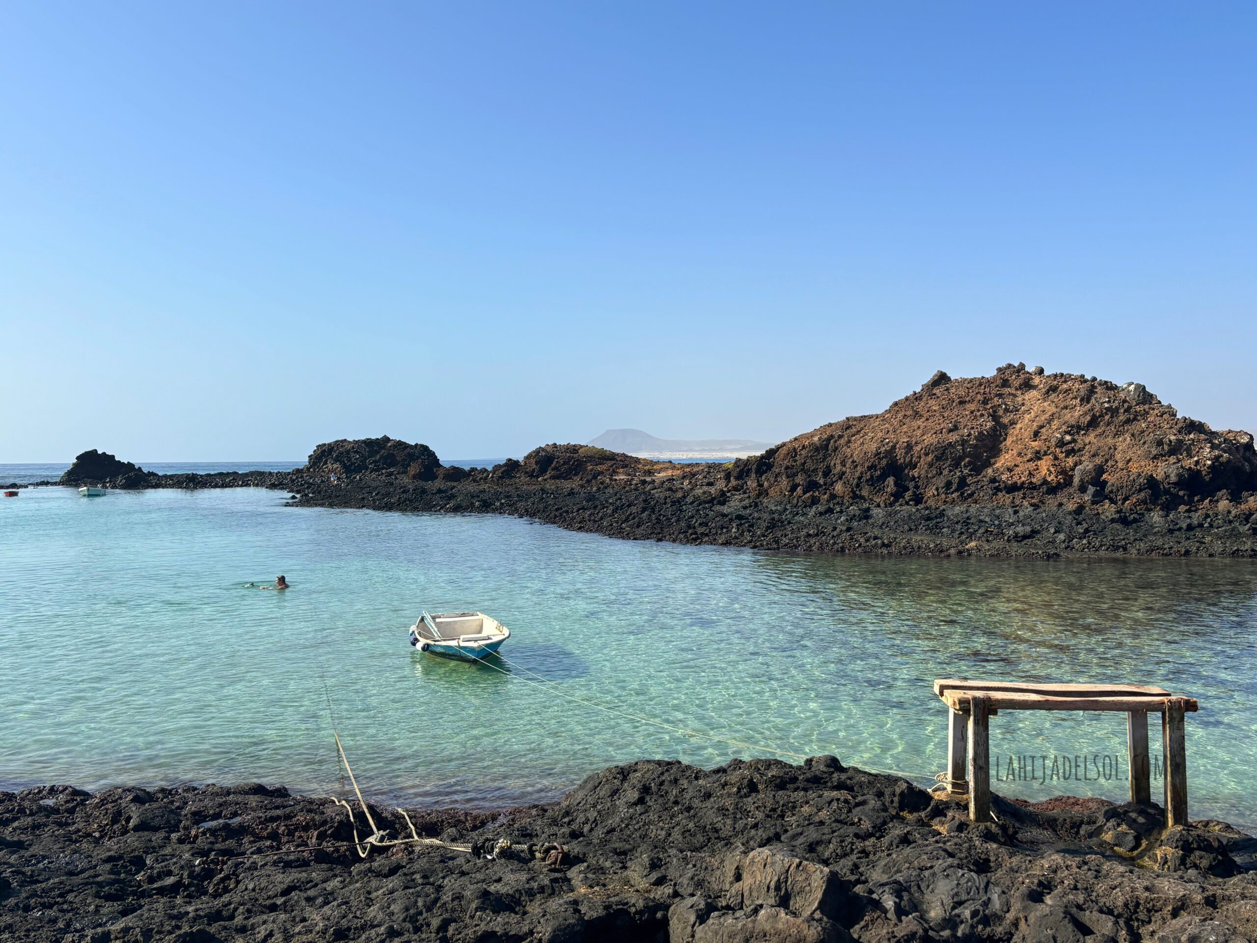 Lobos Island lagoon